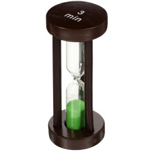 Multi-Use 3 Minute Sand Timer for Kids Quiet Timing and Play