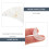 White Moon-Shaped Stone Natural Stone Decorative Ornament 11