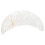 White Moon-Shaped Stone Natural Stone Decorative Ornament 4