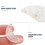 White Moon-Shaped Stone Natural Stone Decorative Ornament 9