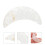 White Moon-Shaped Stone Natural Stone Decorative Ornament 3