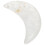 White Moon-Shaped Stone Natural Stone Decorative Ornament 7