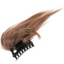 Light Brown High Temperature Fiber Clip-on Ponytail Wig for Women