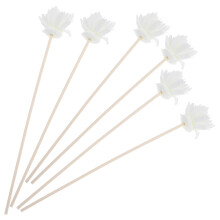 18 Peças De Aromas Varetas Com Flores Substituíveis