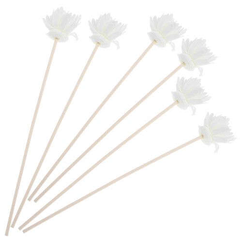 18 Peças De Aromas Varetas Com Flores Substituíveis