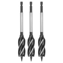 3x Holzbohrer 4-Schneidig Sechskant Lochsäge 20mm