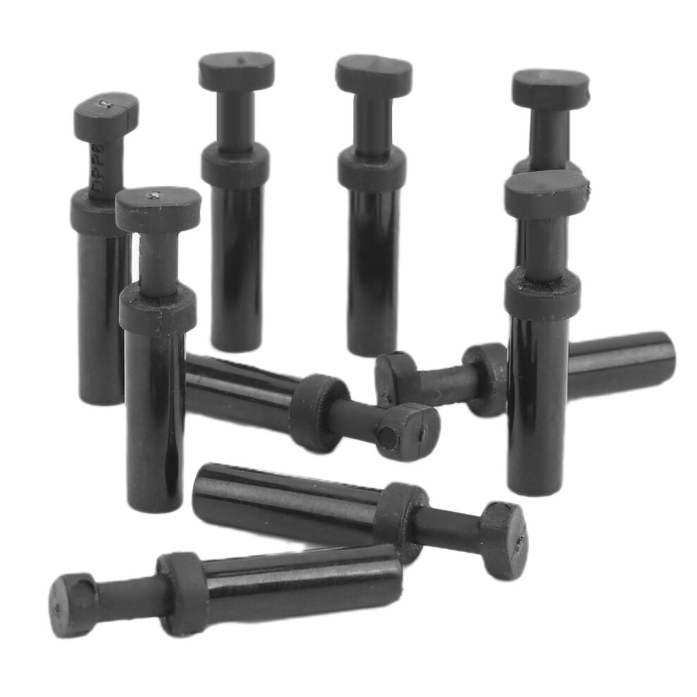 100Pcs Push To Connect Fitting Plug 6Mm Plastic Pneumatic 610830903206