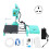 (UK Plug 110‑240V) 3D-Drucker Silent Hotbed EU-Stecker 1