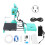 (US Plug 110‑240V) 3D-Drucker Silent Hotbed EU-Stecker 1