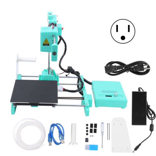(US Plug 110‑240V) 3D-Drucker Silent Hotbed EU-Stecker