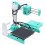 (UK Plug 110‑240V) 3D-Drucker Silent Hotbed EU-Stecker 4