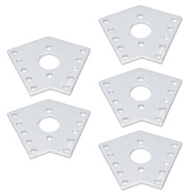 (3108-0002-0002) 5 Stk Aluminium-Gitterplatten für Roboter 3108-0002-0001