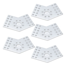 (3108-0002-0001) 5 Stk Aluminium-Gitterplatten für Roboter 3108-0002-0001