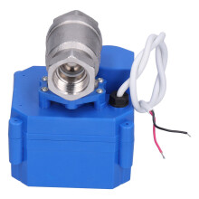 Mini-Elektroventil 1/2" Edelstahl BSP DC12V