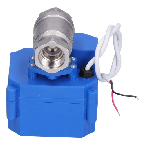 Mini-Elektroventil 1/2" Edelstahl BSP DC12V