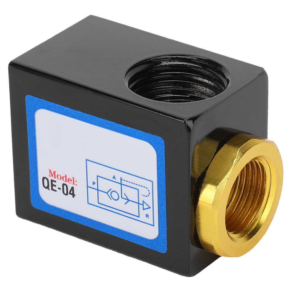 Quick Exhaust Valve G1/2 Pneumatic Switch Alloy Industrial Qe-04 610830887506