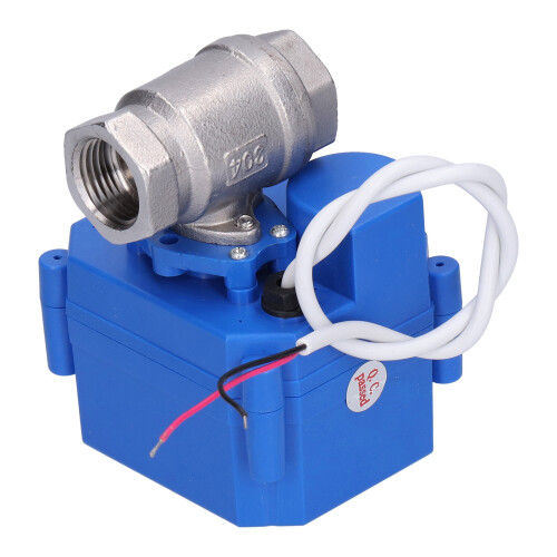 Mini-Elektroventil 1/2" Edelstahl BSP DC12V 1
