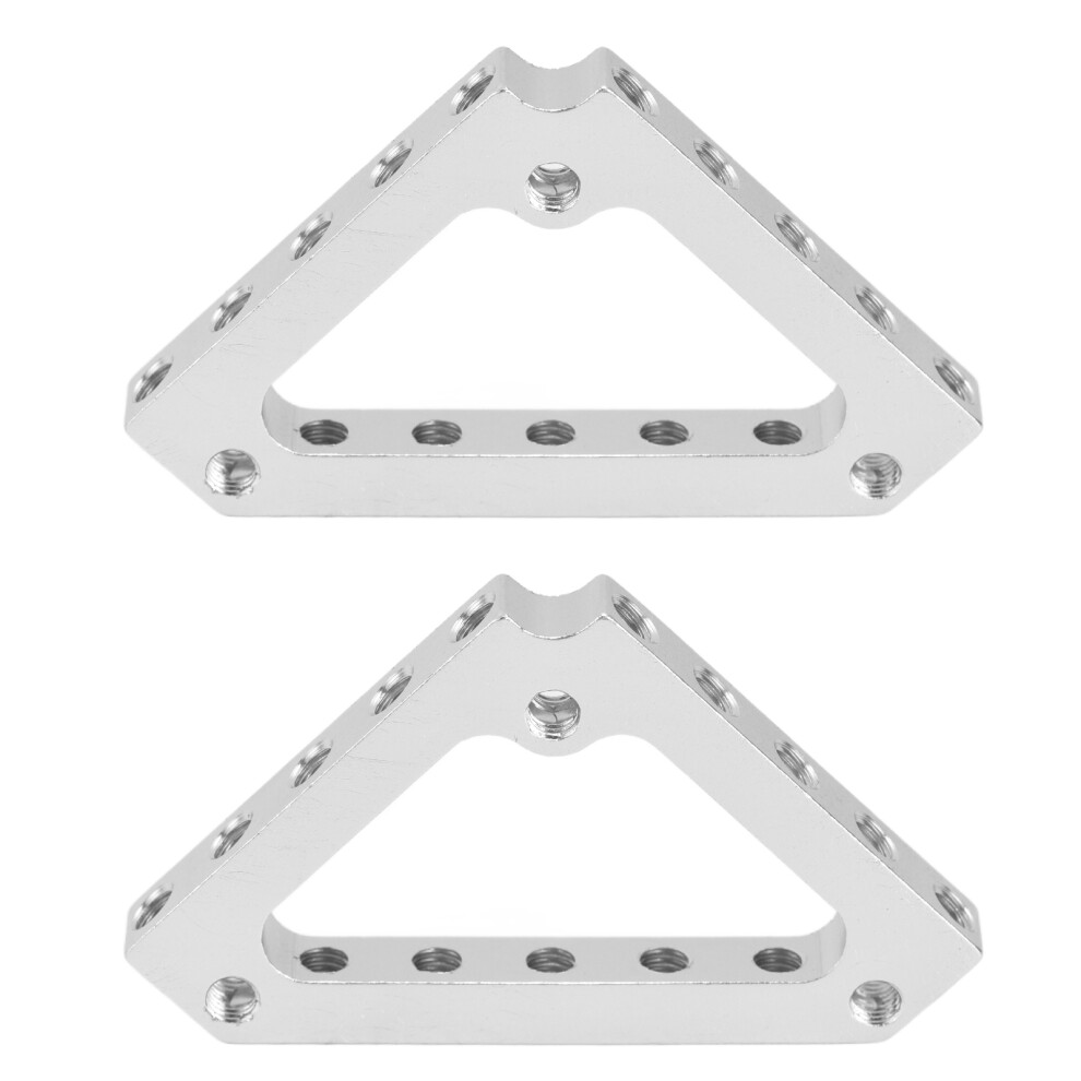 2Pcs Triangle Aluminum Corner Brackets 43Mmx43mm 610830862756