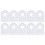 (3108-0001-0001) 10x Alu Bracket 3108 Semicircular Hole 1