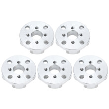 (3206-0016-0003) 5-tlg. Lochmuster-Adapter Alu 5-Loch-Nabe für Roboter