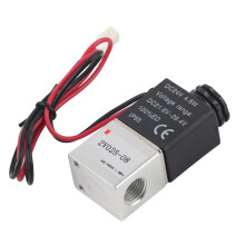 (DC24V) Magnetventil 2/2-Wege Alu NC G1/4" 24V DC