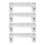 4Pcs Servo Mount Bracket Aluminum 90 Degree Support Holder for Robots 4