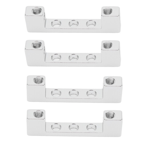 4x Servomontagehalter Aluminium 90 Doppelkopf