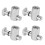4x Anker-Verbinder 4545 Universal 0/180 Grad 5