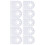 (3108-0001-0001) 10x Alu Bracket 3108 Semicircular Hole 3