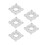 Alu-Radsatz 5x Spacer Adapter 3206-0016-0004 5