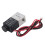 (DC12V) Magnetventil 2/2-Wege Alu NC G1/4" 24V DC 5
