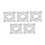 Alu-Radsatz 5x Spacer Adapter 3206-0016-0004 2