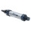 Mini-Zylinder Pneumatisch Aluminium MAL16-25 4