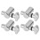 4x M1.6 Ankerverbinder 90 Kohlenstoffstahl Set 2
