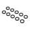 (Outer Diameter 50 mm) 10x Öl-Dichtungen Hochtemperatur 50mm Außendurchmesser 4