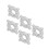 Alu-Radsatz 5x Spacer Adapter 3206-0016-0004 4