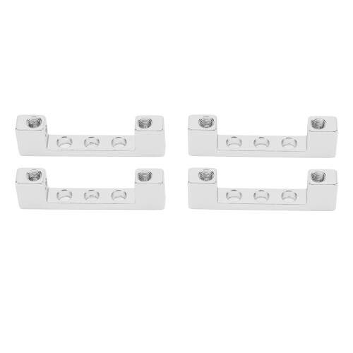 4x Servomontagehalter Aluminium 90 Doppelkopf 2