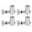 4x M1.6 Ankerverbinder 90 Kohlenstoffstahl Set 4
