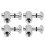 4Pcs Anchor Connector Carbon Steel Galvanized 3040 0/180 4