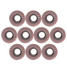10x CNC Hartmetall-Wendeschneidplatten Rundfräser Drehen Clip-Typ