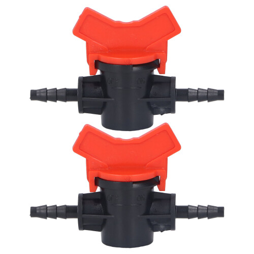 (4mm Outer Diameter) 2x Durchflussregler ABS-Kunststoff 8mm OD Wasserpumpe