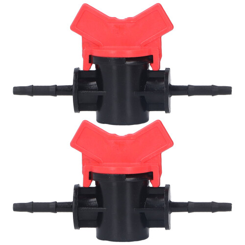 (3.5mm Outer Diameter) 2x Durchflussregler ABS-Kunststoff 8mm OD Wasserpumpe