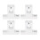 4Pcs Aluminum Guide Bracket 10mm Shaft SK10 1