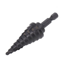 (15 Steps(4‑32mm)) Stufenbohrer HSS 10 Stufen 4-22mm Sechskant