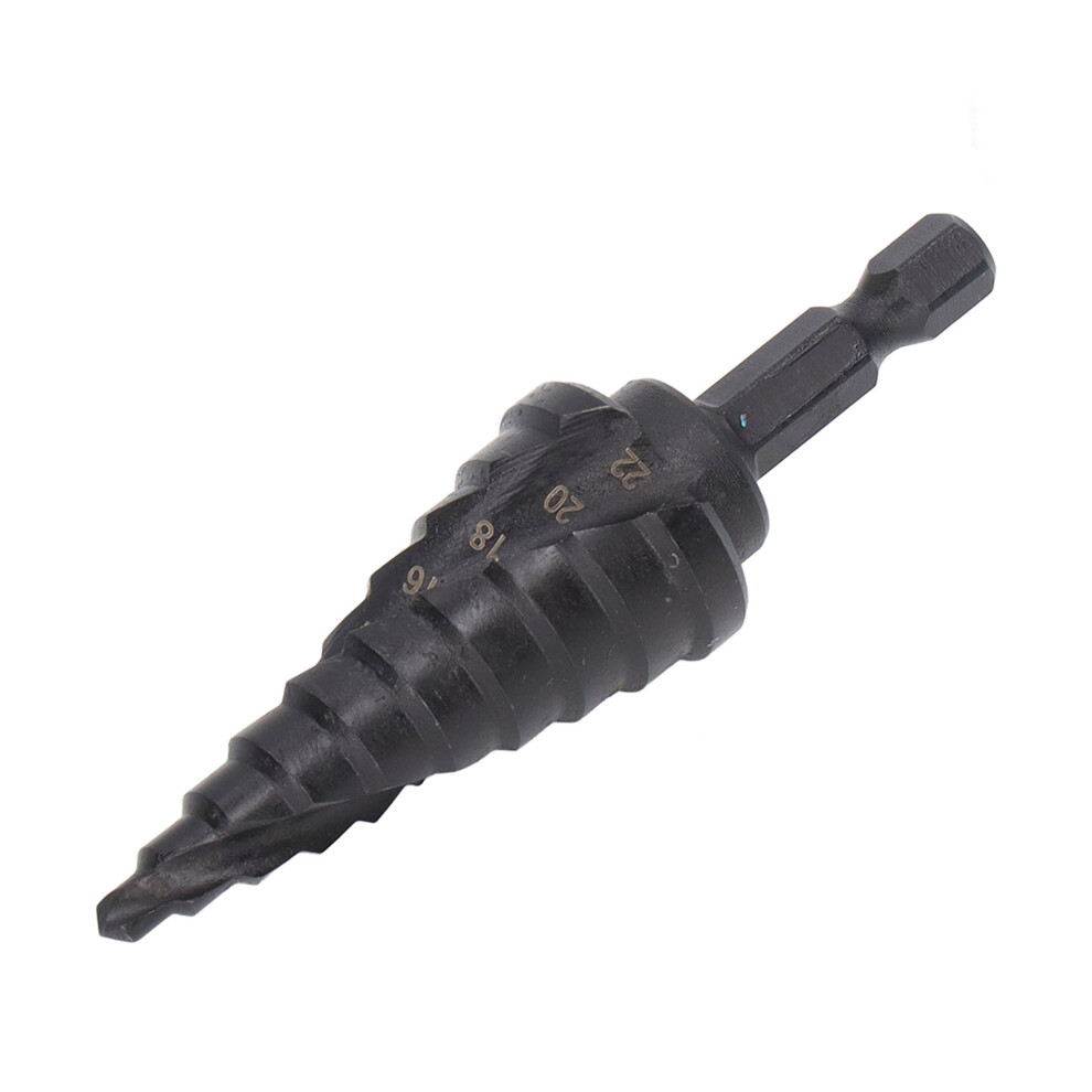 (10 Steps(4Â22Mm)) Step Drill Bit Hss 10 Steps 4-22Mm Hex Shank Metal 323163114859