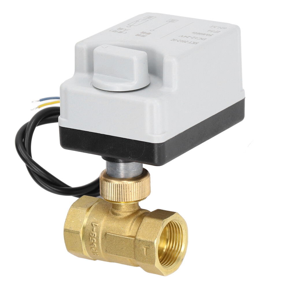 Motorized Ball Valve 2 Way Nc Dn20 Dc12v~24V 323163114965