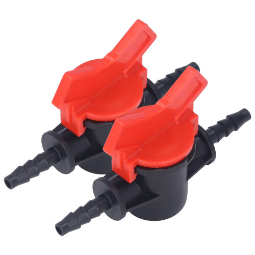 (4mm Outer Diameter) 2x Durchflussregler ABS-Kunststoff 8mm OD Wasserpumpe 1