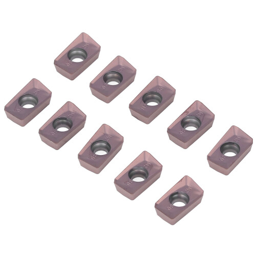 (APMT1604PDER‑M2) 10Pcs Carbide Turning Inserts CNC Milling Multi Coating APMT1604PDERM2 2