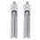 2x Lineare Führungsschiene 300mm mit Block 2