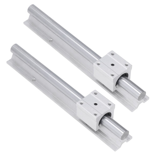 2x Lineare Führungsschiene 300mm mit Block 2